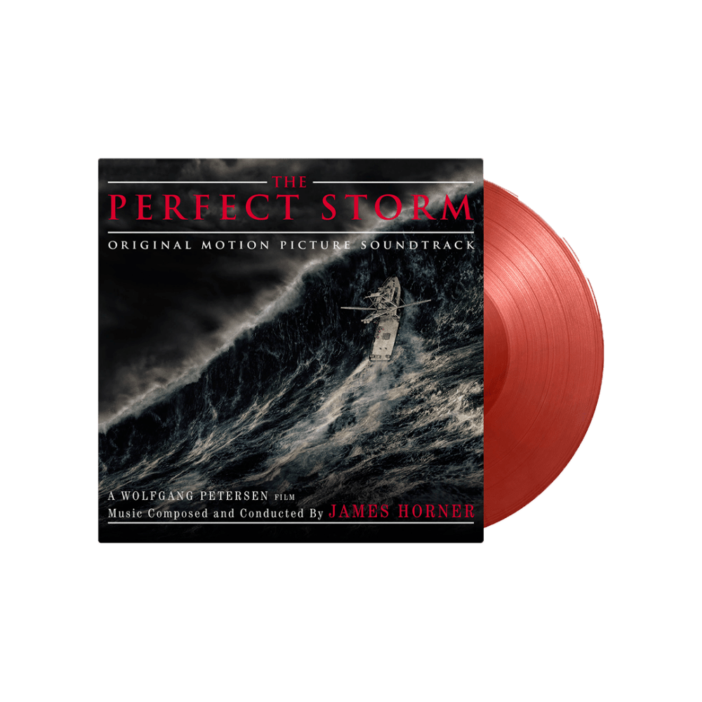 James Horner - Perfect Storm Red & Black Marbled Double Heavyweight Vinyl