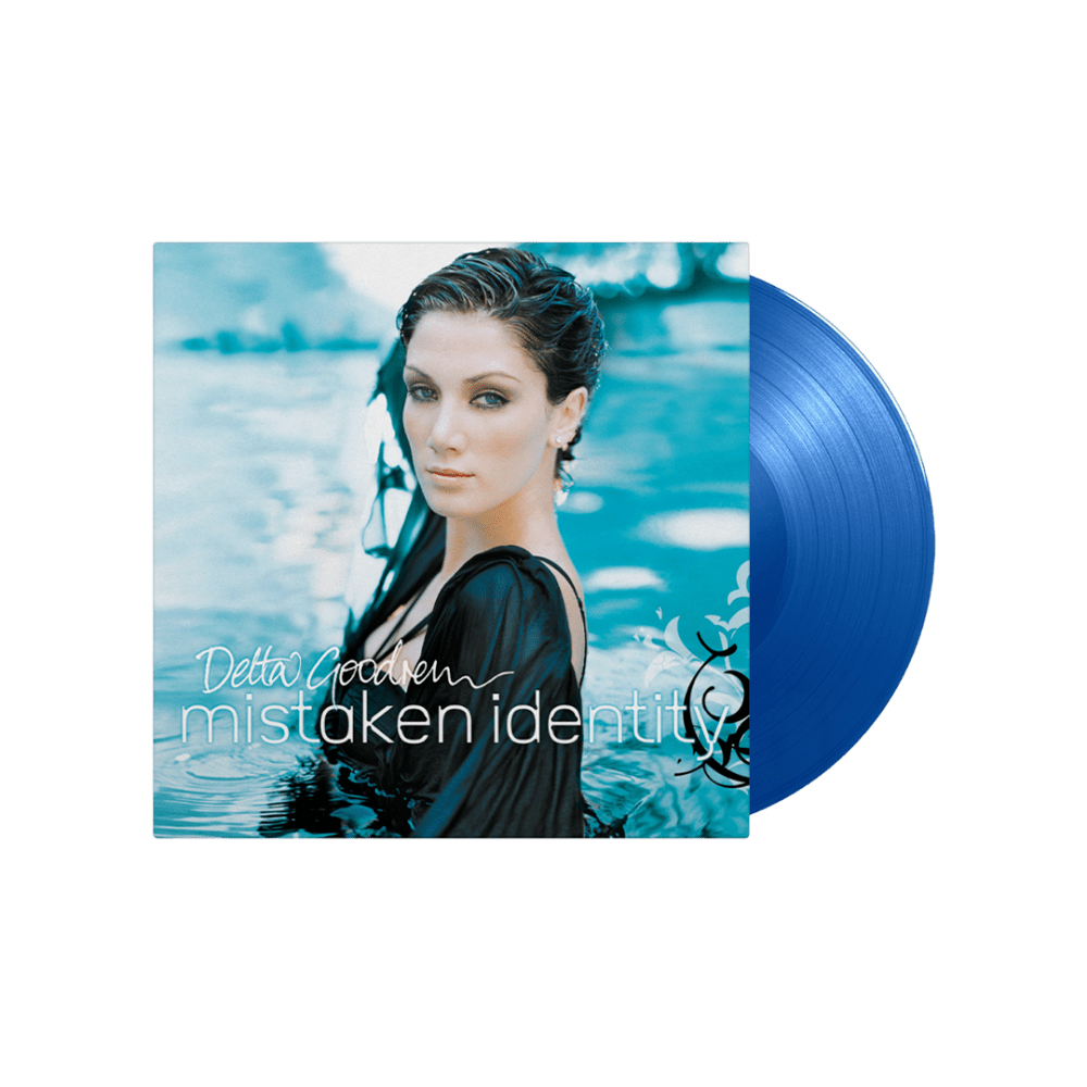 Delta Goodrem Vinyl - Mistaken Identity Translucent Blue Double Heavyweight Vinyl