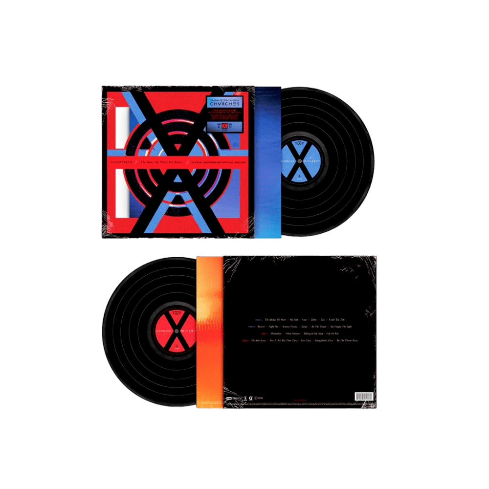 Chvrches - The Bones Of What You Believe 10th Anniversary Edition Double-Vinyl