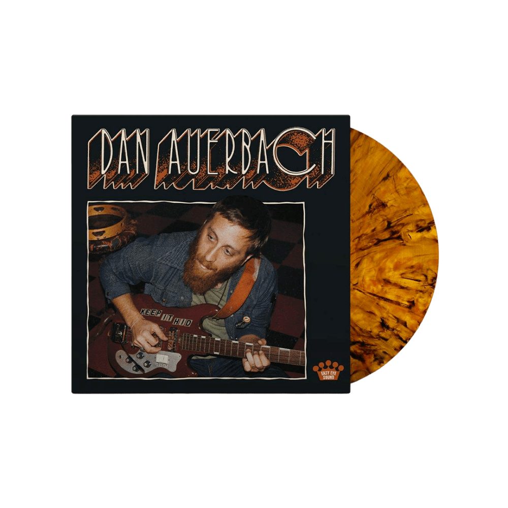 Dan Auerbach - Keep It Hid  Black & Orange Marbled Vinyl