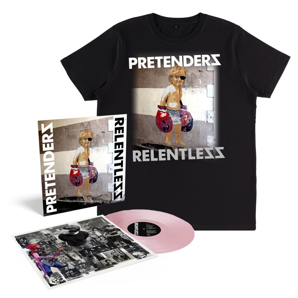 The Pretenders - Relentless Pink Vinyl + T-Shirt