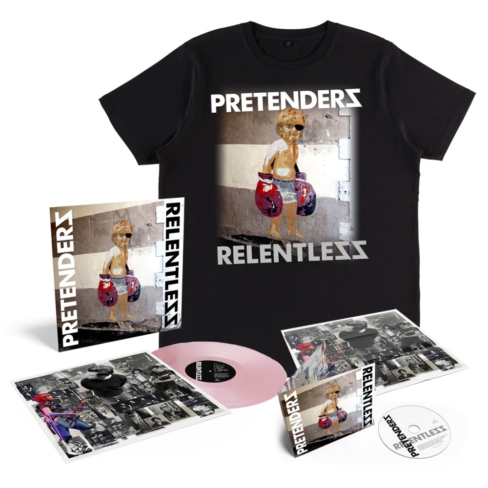 The Pretenders - Relentless Pink Vinyl + CD + T-Shirt