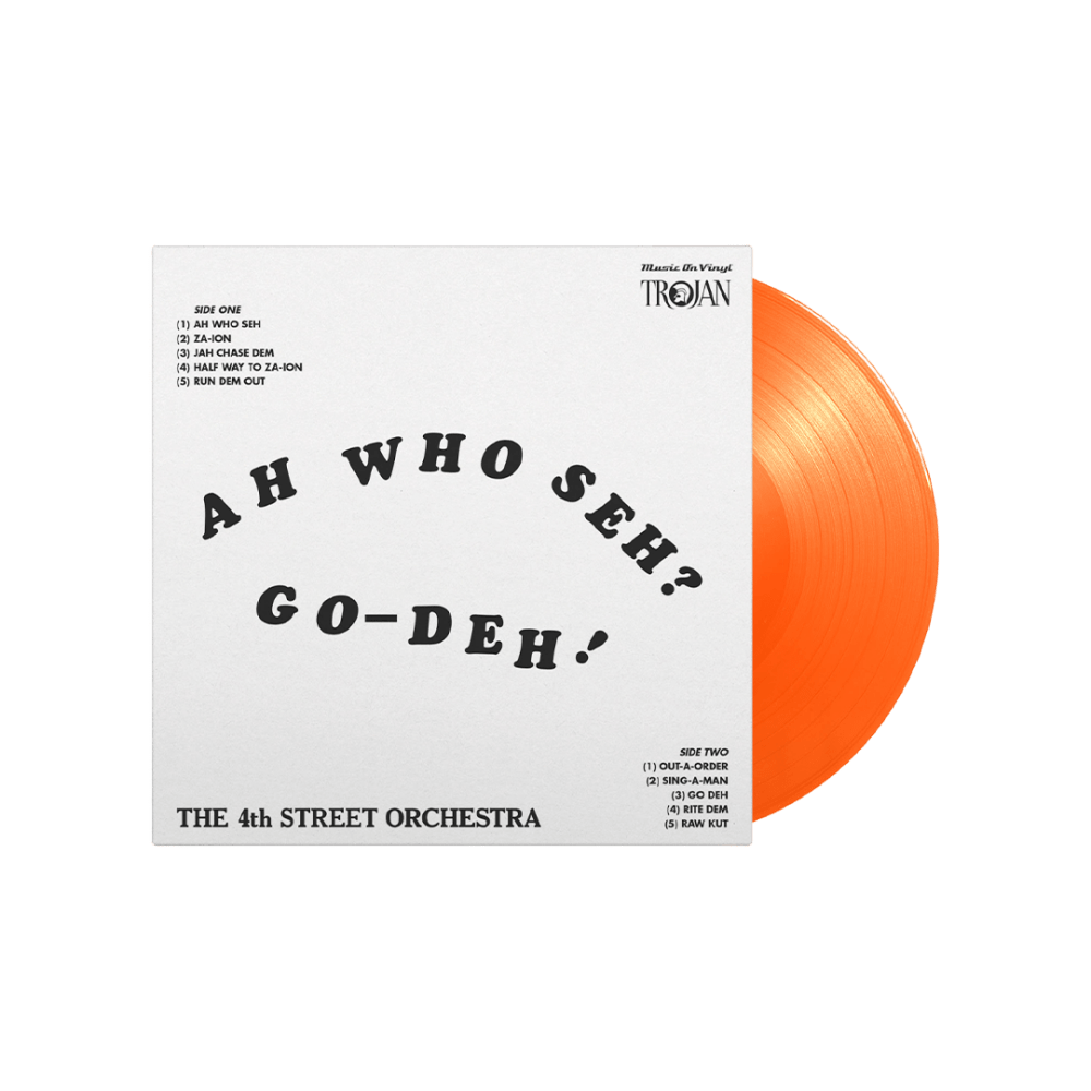 The 4th Street Orchestra - Ah Who Seh Go-Deh Orange Heavyweight Vinyl