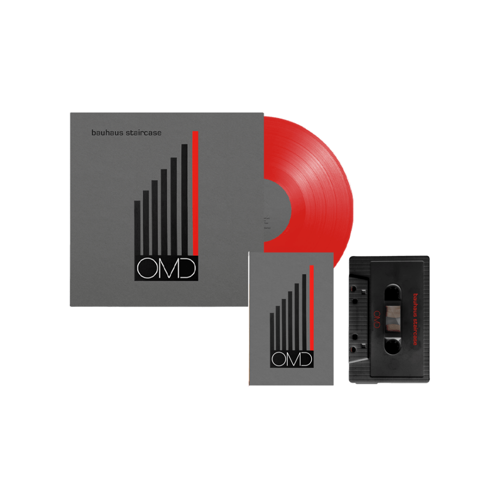 OMD - Bauhaus Staircase Red Vinyl + Cassette