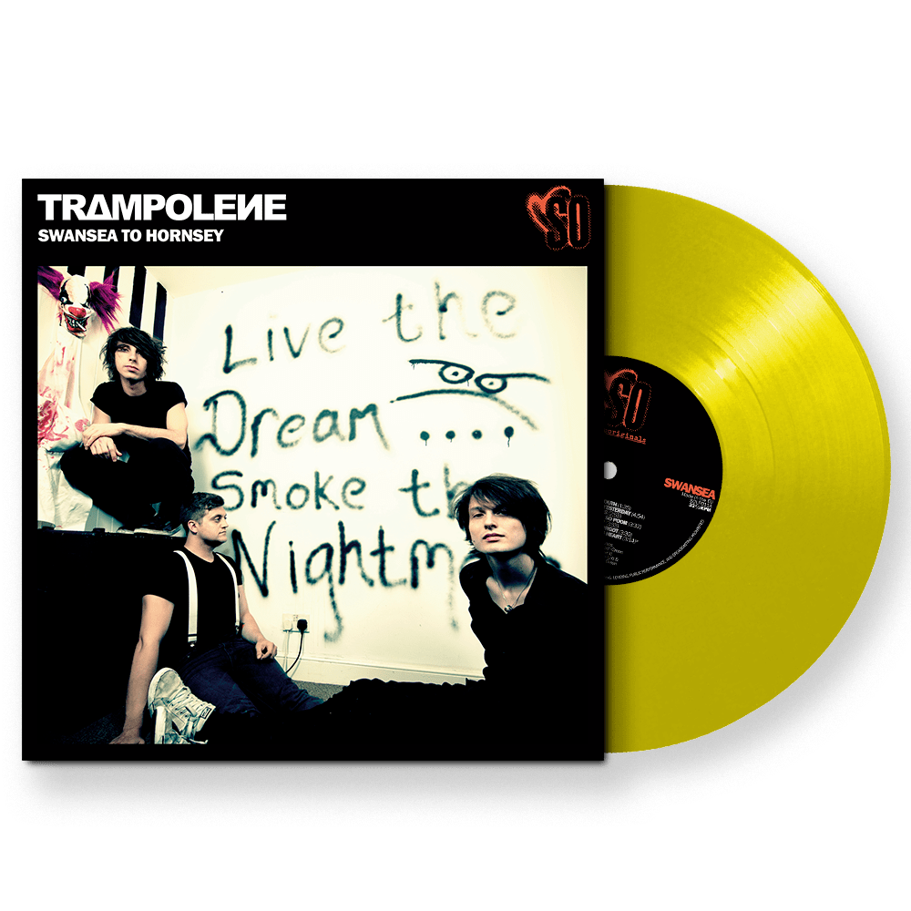 Trampolene - Swansea To Hornsey Daffodil Yellow-Vinyl