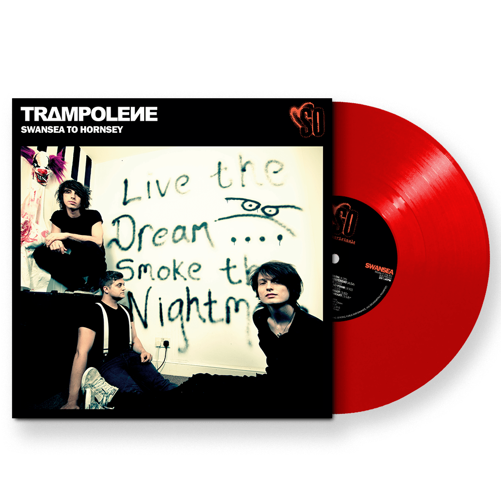 Trampolene - Swansea To Hornsey Dragon Red-Vinyl