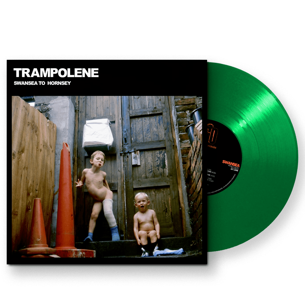 Trampolene - Swansea To Hornsey Common Welsh Green in Original Signed Sleeve Vinyl