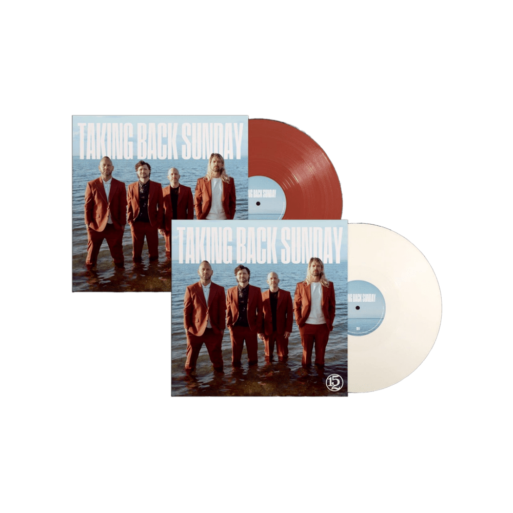 Taking Back Sunday Vinyl - 152 Brick Red + Bone Coloured Vinyl