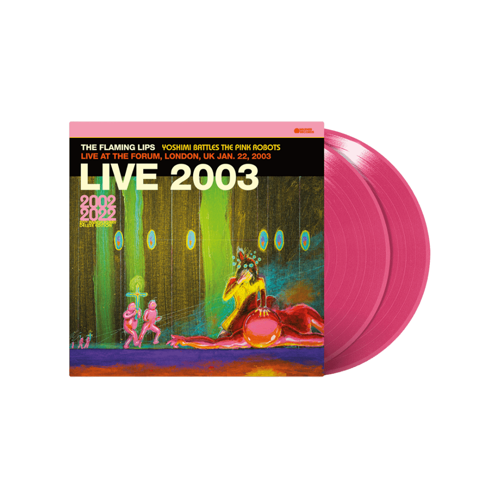 The Flaming Lips - Live at The Forum-London-UK-January 22-2003 BBC Radio Broadcast Pink Double-Vinyl