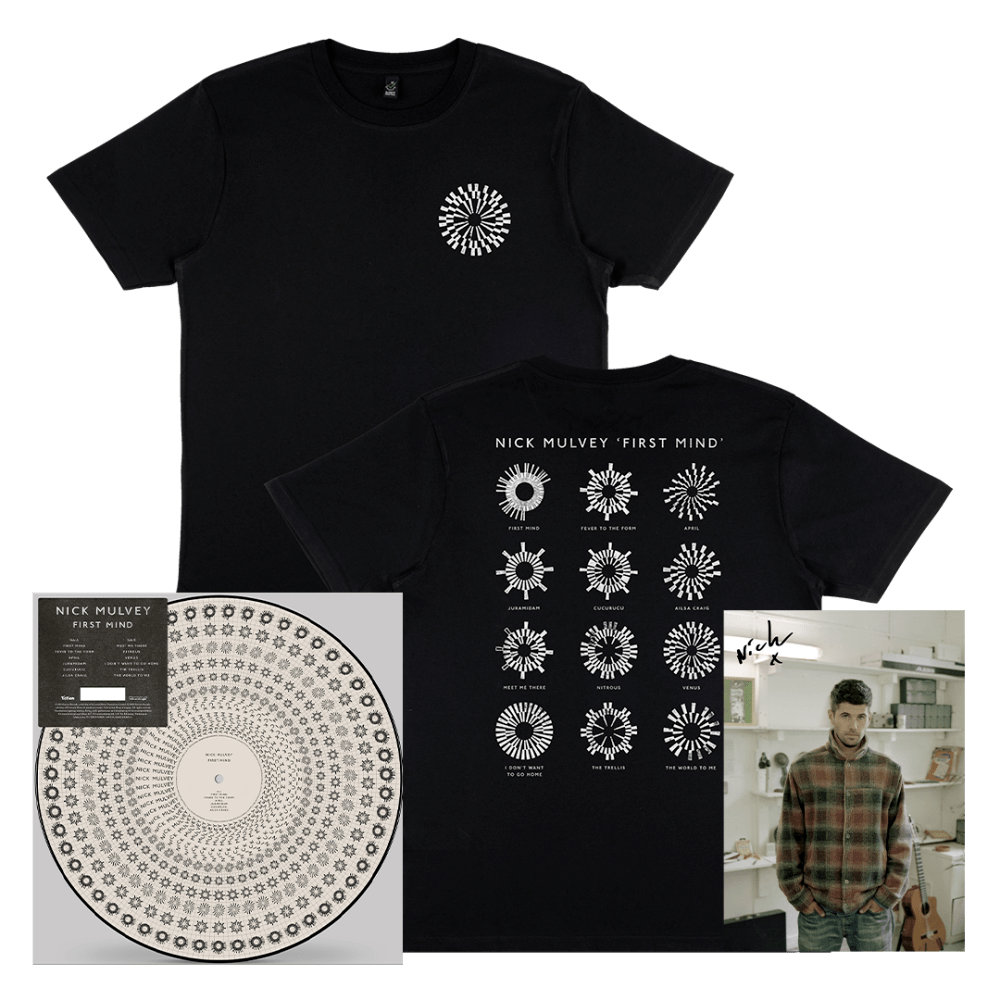 Nick Mulvey - First Mind Zoetrope Picture Disc + T-Shirt + Signed Print