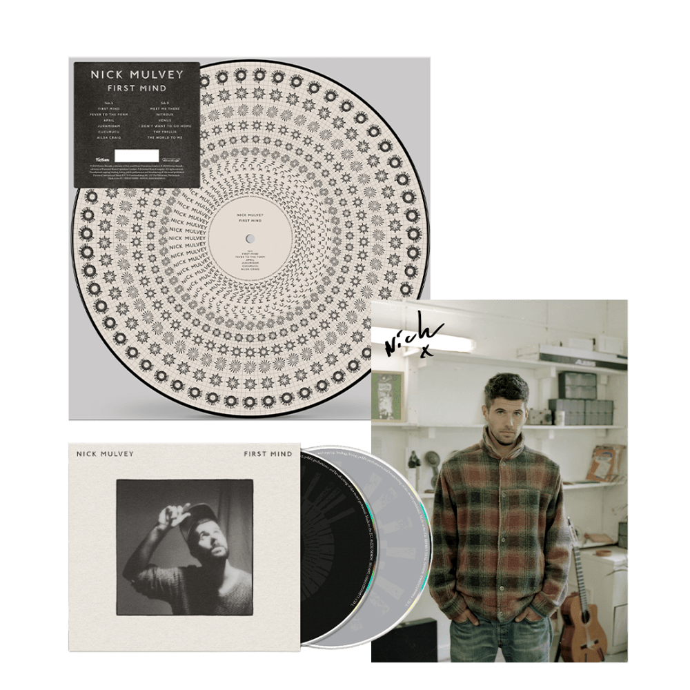 Nick Mulvey Print - First Mind Zoetrope Picture Disc + 2CD Album + Signed Print