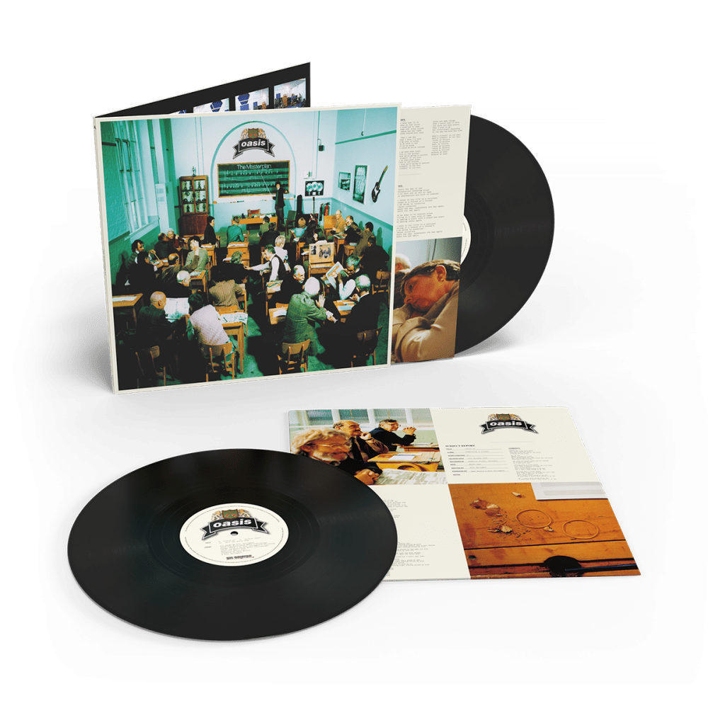 Oasis Vinyl - The Masterplan Remastered Edition Black Double Vinyl