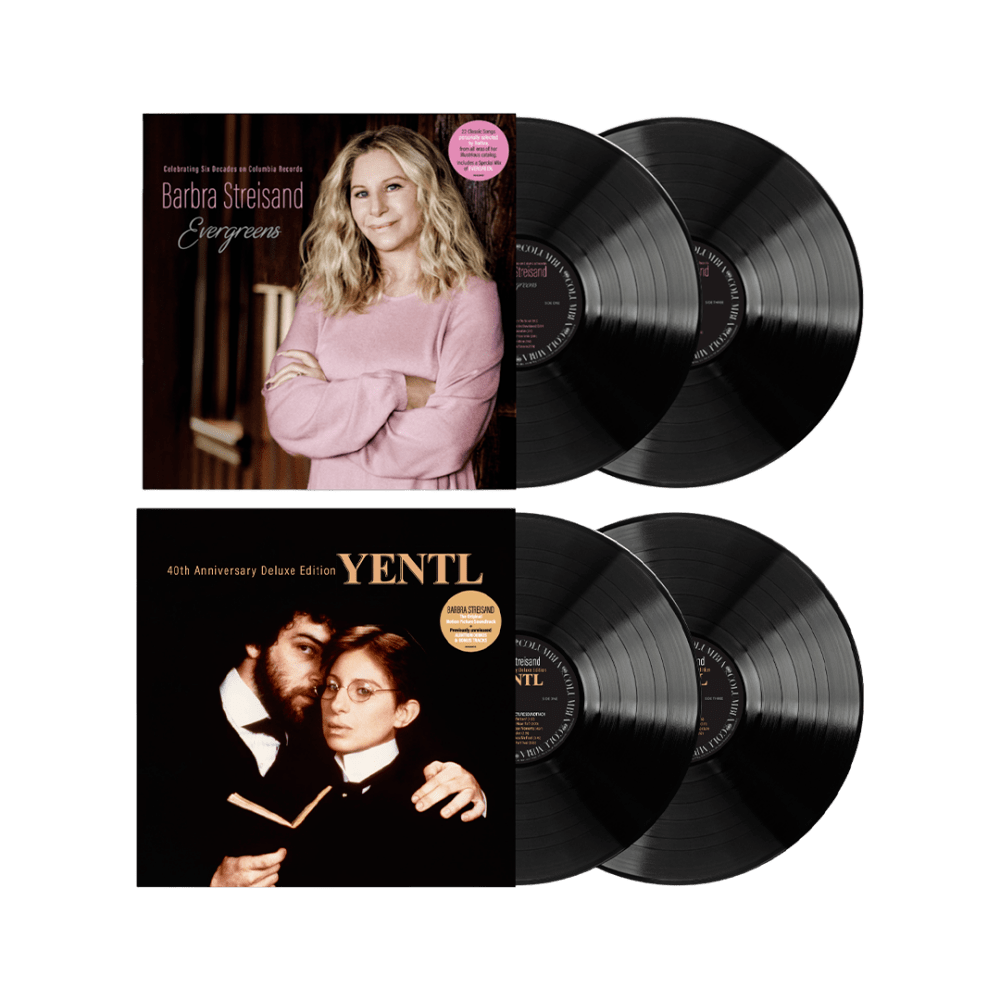 Barbra Streisand - Evergreens Celebrating Six Decades on Columbia Records Double-Vinyl-Yentil OST: Deluxe 40th Anniversary Souvenir Edition Double-Vinyl