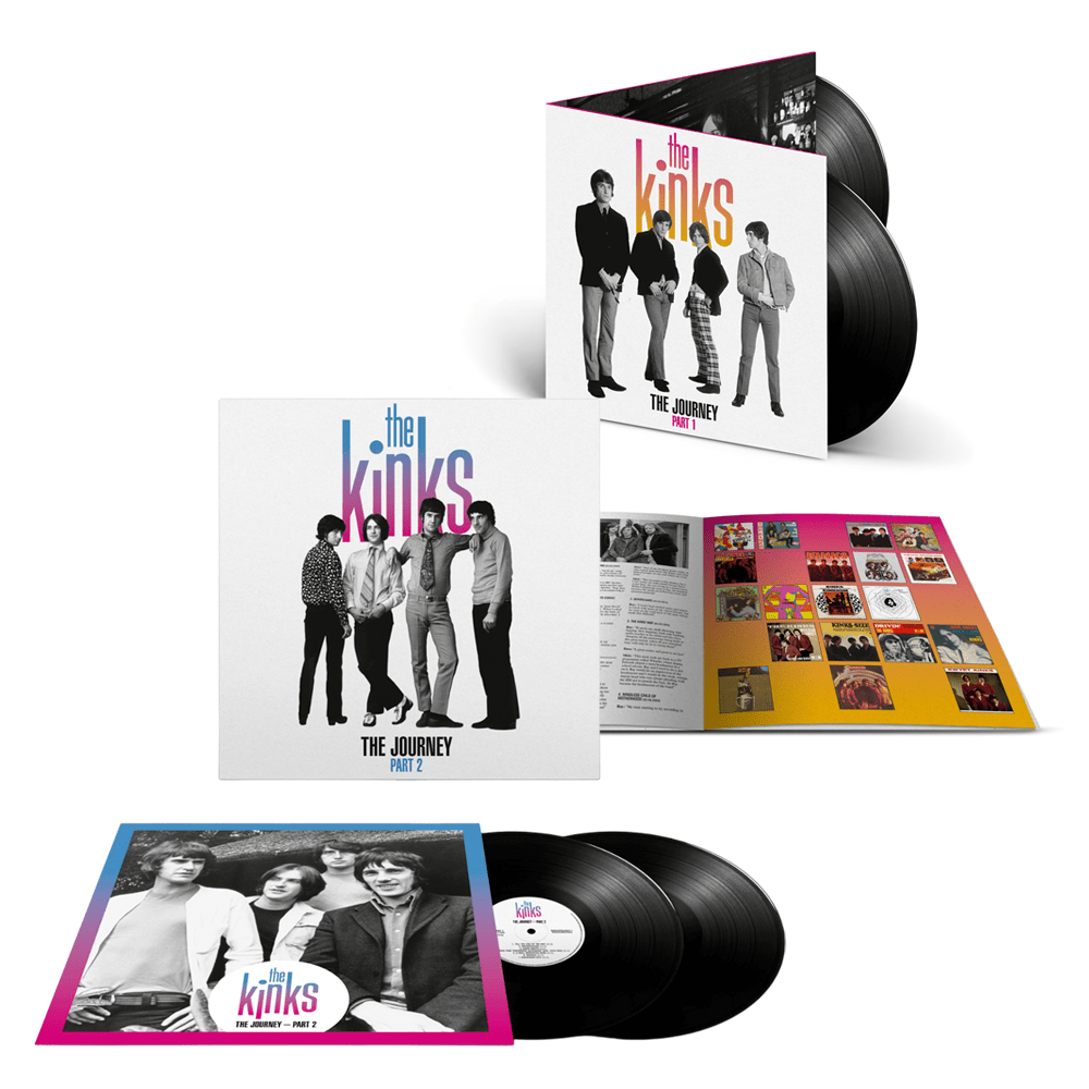 The Kinks Posters - The Journey - Part 2 Double-LP & Part 1 Double-LP with Exclusive 2-Sided Posters