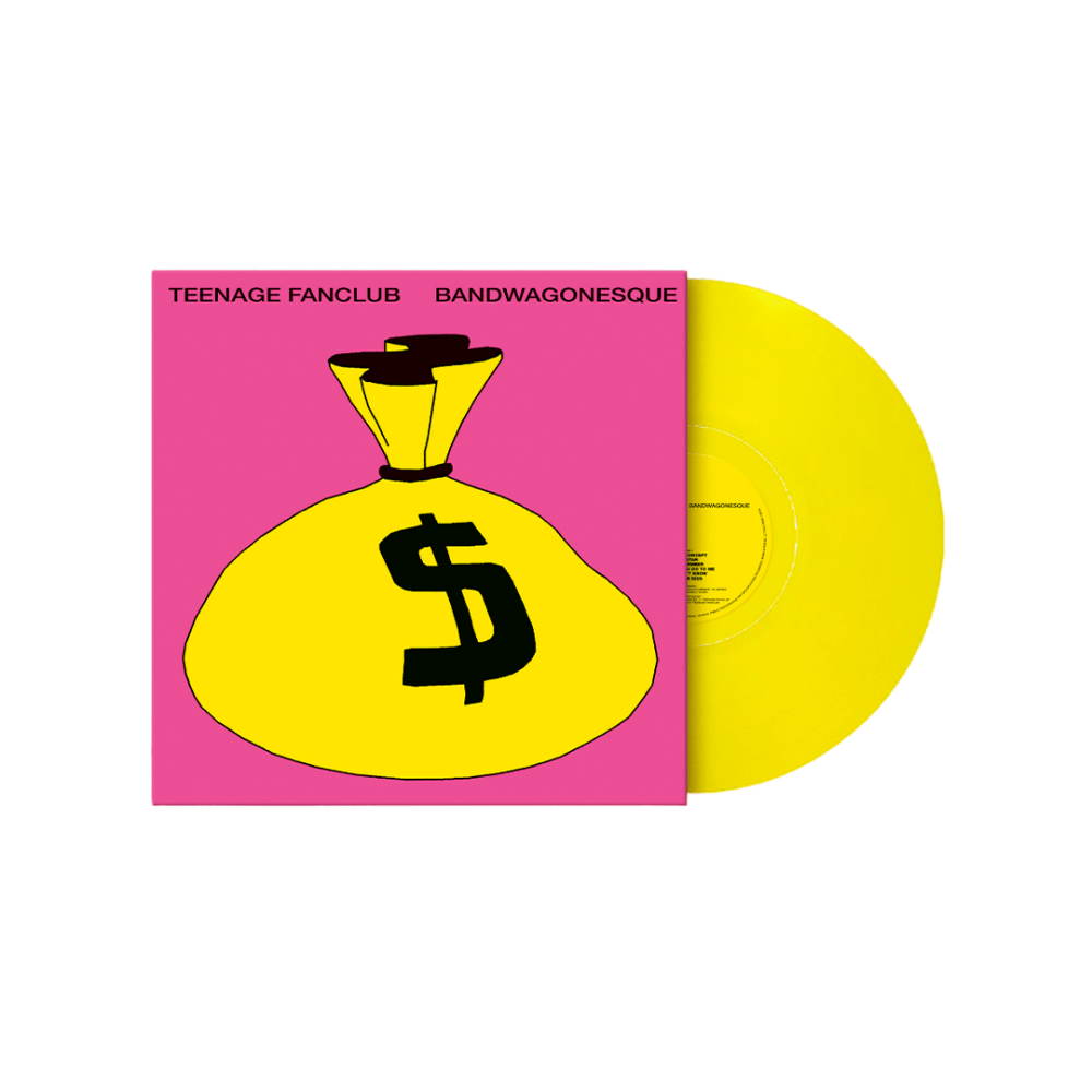 Teenage Fanclub Vinyl - Bandwagonesque NAD 2023 Transparent Yellow Vinyl