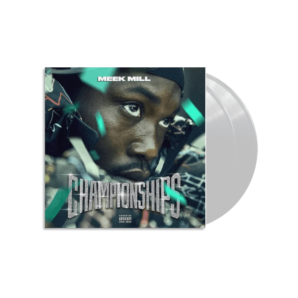 Meek Mill Vinyl - Championships Crystal Clear Coloured Double Vinyl