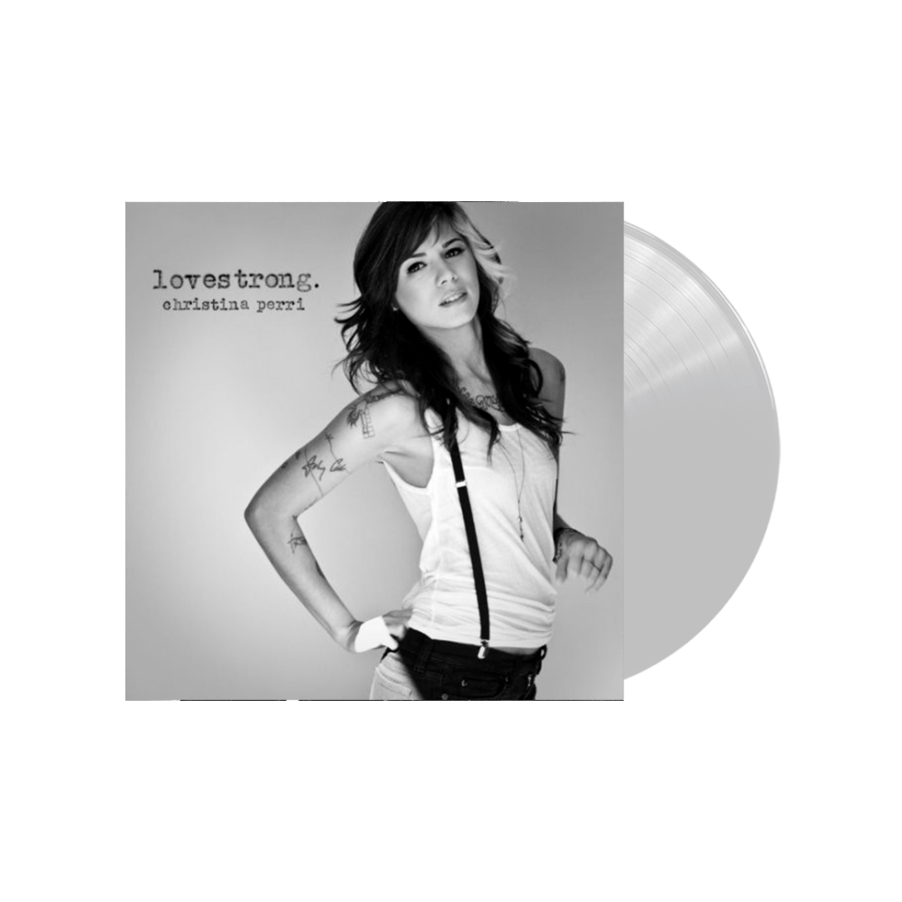 Christina Perri Vinyl - Lovestrong Crystal Clear Coloured Vinyl