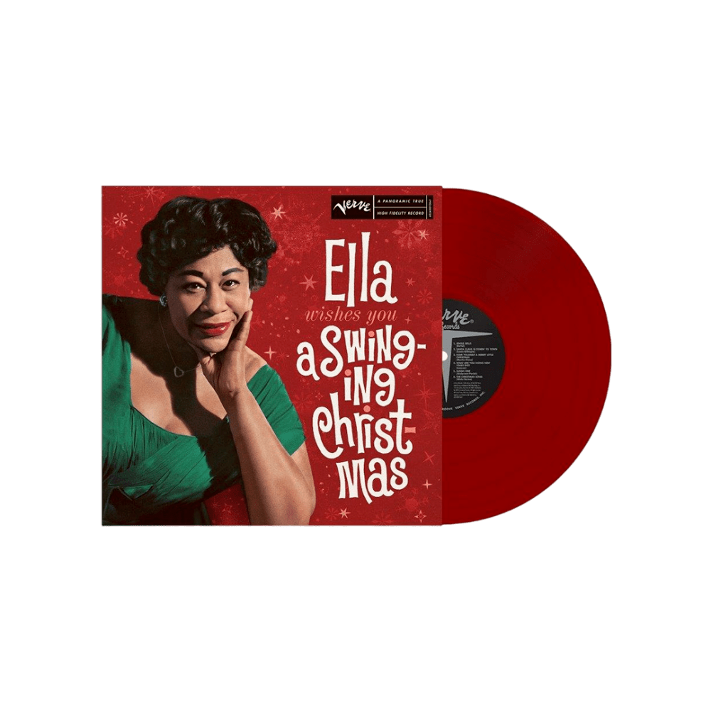 Ella Fitzgerald - Ella Wishes You A Swinging Christmas Red-Vinyl