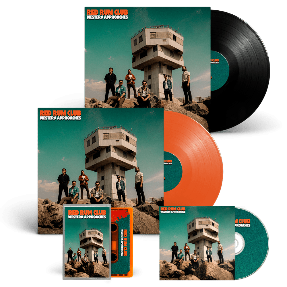 Red Rum Club Signed - Western Approaches Limited Edition Gatefold Orange Vinyl Signed + Black Vinyl Signed + CD Signed + Cassette Signed