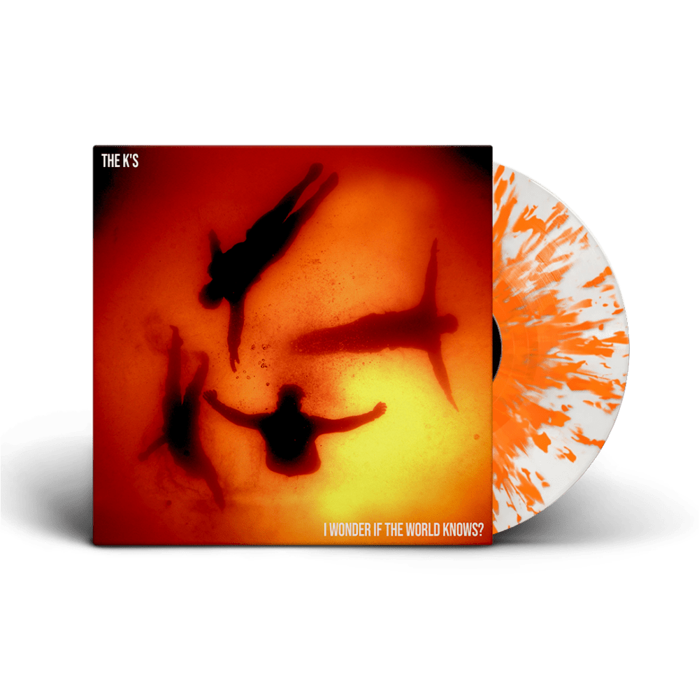 The K's Vinyl - I Wonder If The World Knows Orange Splatter Vinyl