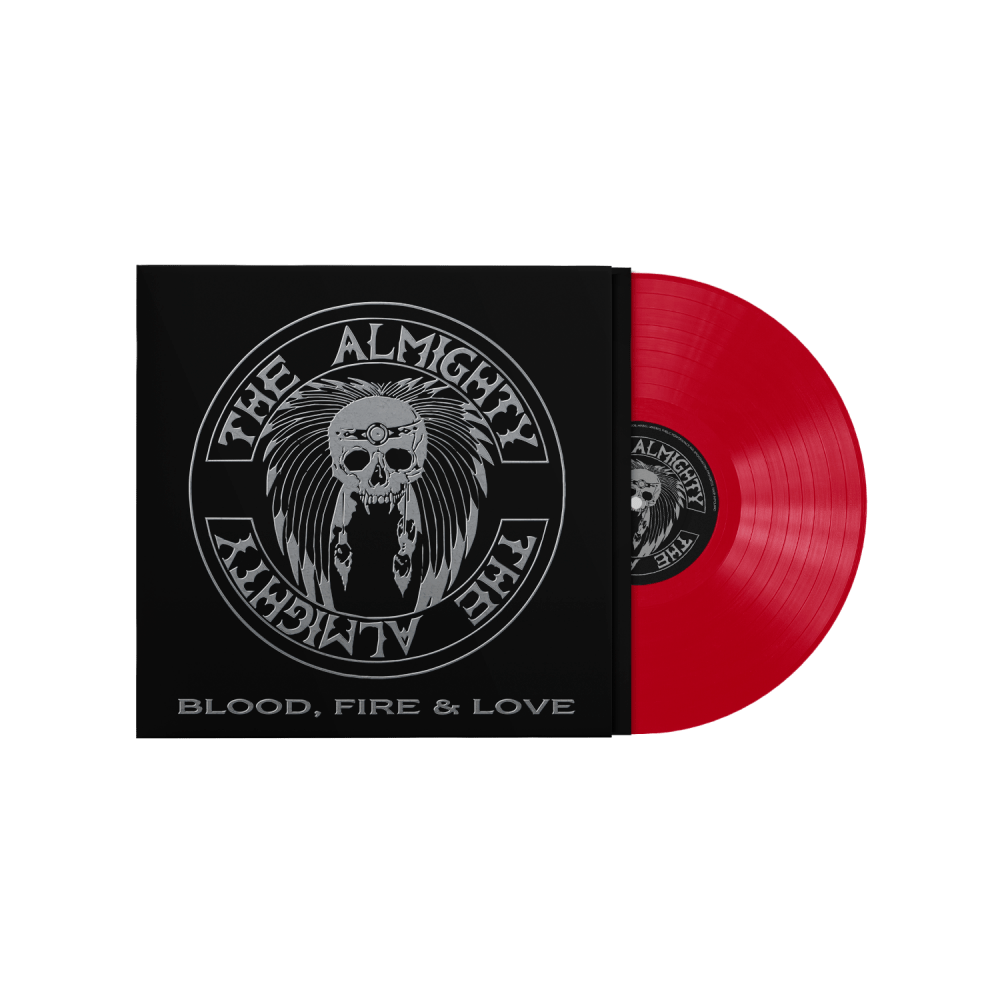 The Almighty - Blood-Fire & Love Blood Red Heavyweight Vinyl