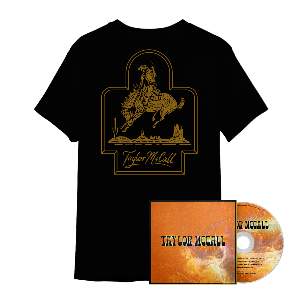 Taylor McCall T-Shirt - Taylor McCall Limited Edition Slipcase CD + Cowboy T-Shirt