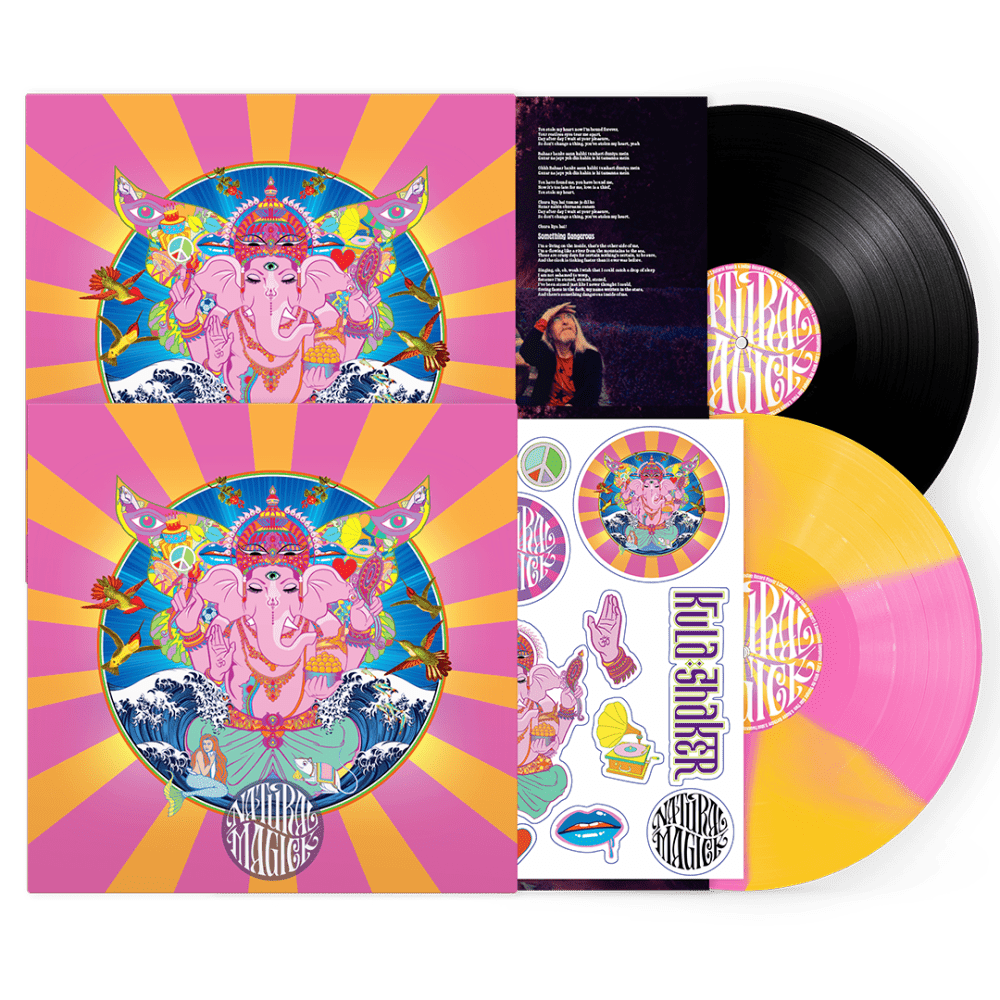 Kula Shaker - Natural Magick Pinwheel Colour Vinyl + Black Vinyl