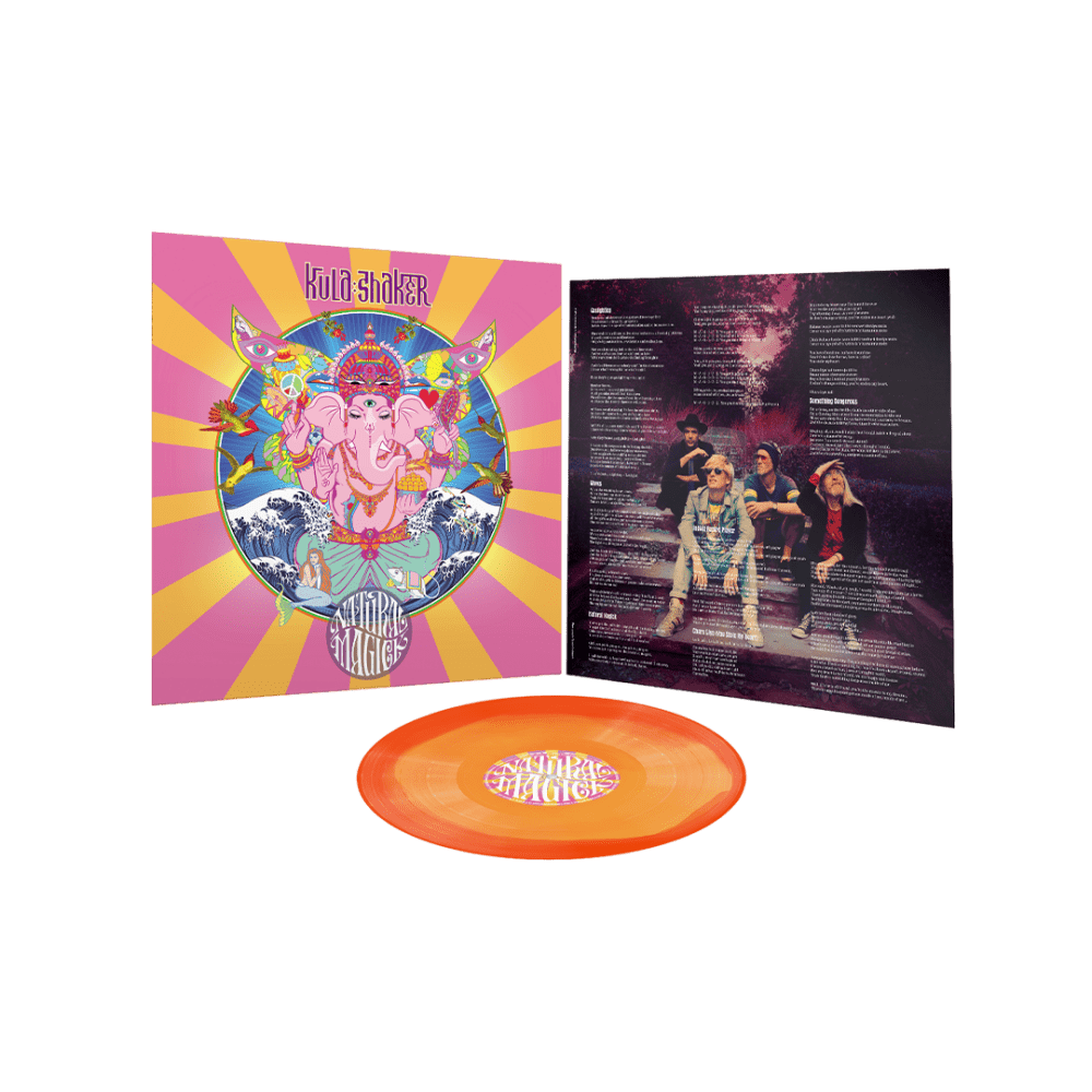 Kula Shaker Vinyl - Natural Magick Tie Dye Coloured Vinyl