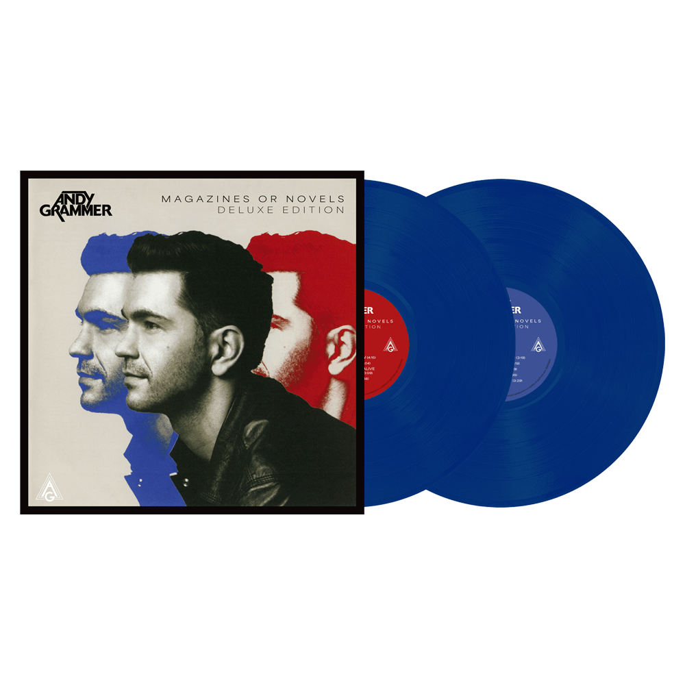 Andy Grammer - Magazines or Novels Deluxe Edition Blue Color Double-Vinyl