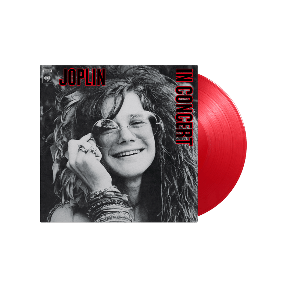 Janis Joplin - Joplin In Concert Red Double Heavyweight Vinyl