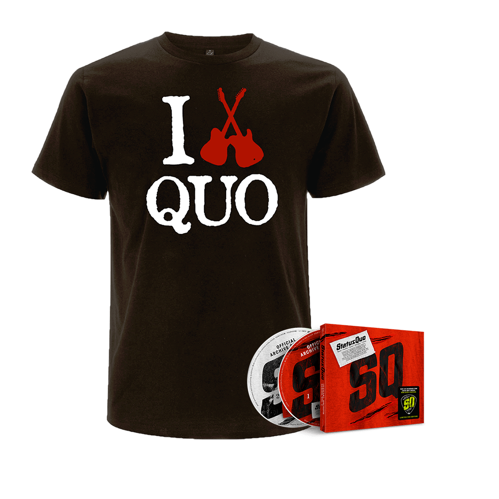 Status Quo - Official Archive Series Vol. 2 - Live In London Double CD + T-Shirt