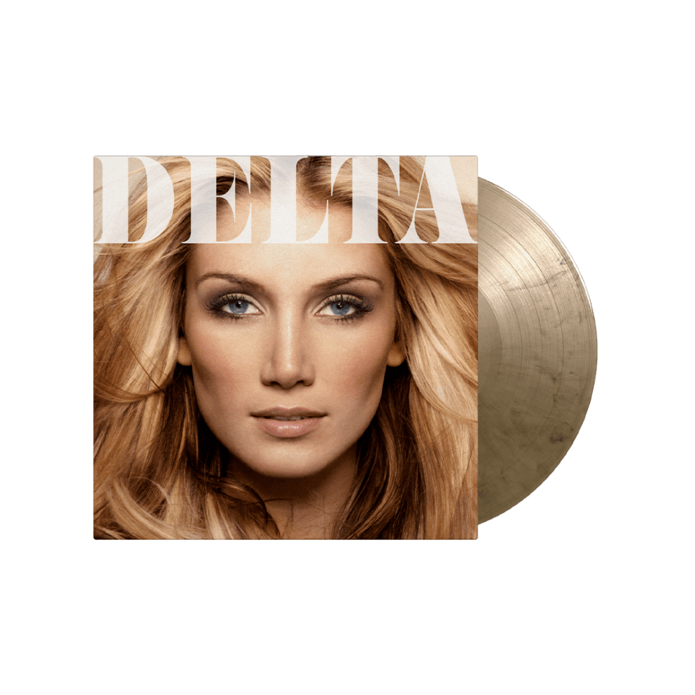 Delta Goodrem - Delta Gold & Black Marbled Heavyweight Vinyl