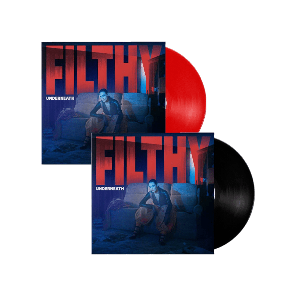 Nadine Shah Vinyl - Filthy Underneath Red + Black Vinyl