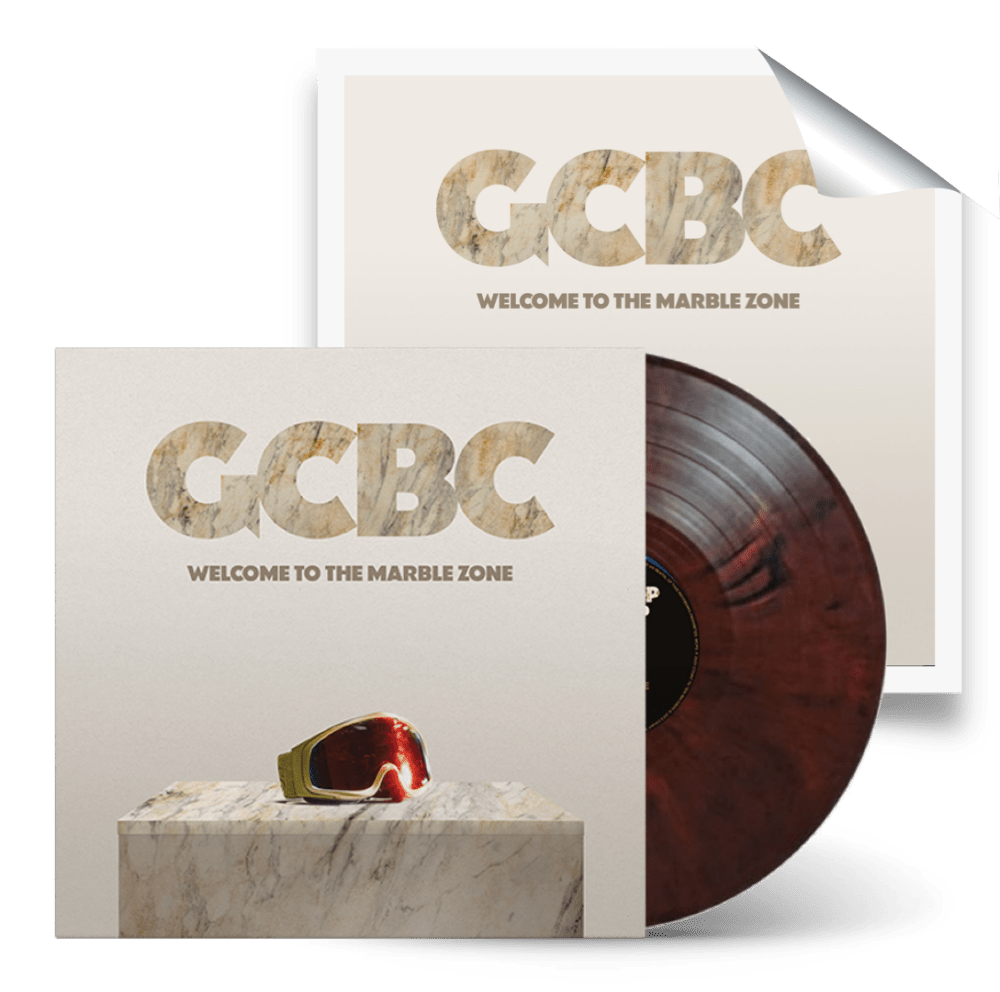 Good Cop Bad Cop - Welcome to the Marble Zone Signed Red Marble Vinyl LP