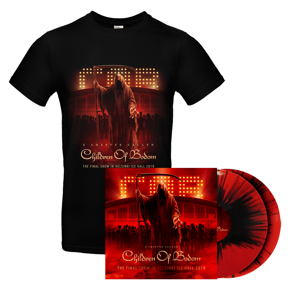 Children Of Bodom - A Chapter Called Children of Bodom Final Show in Helsinki Ice Hall 2019 Splatter Double-Vinyl-T-Shirt