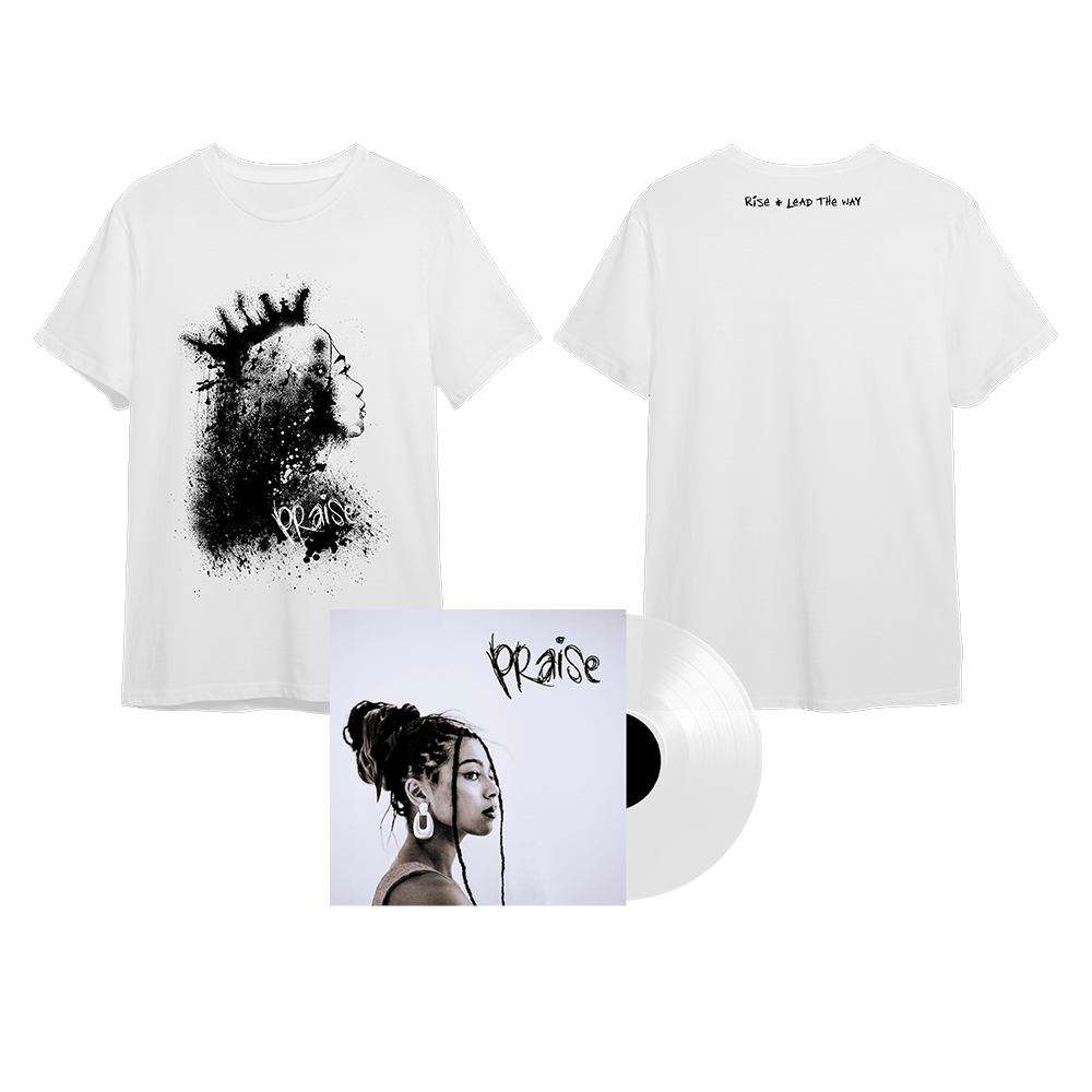 Brooke Combe - Praise White 7-inch Vinyl-Tee