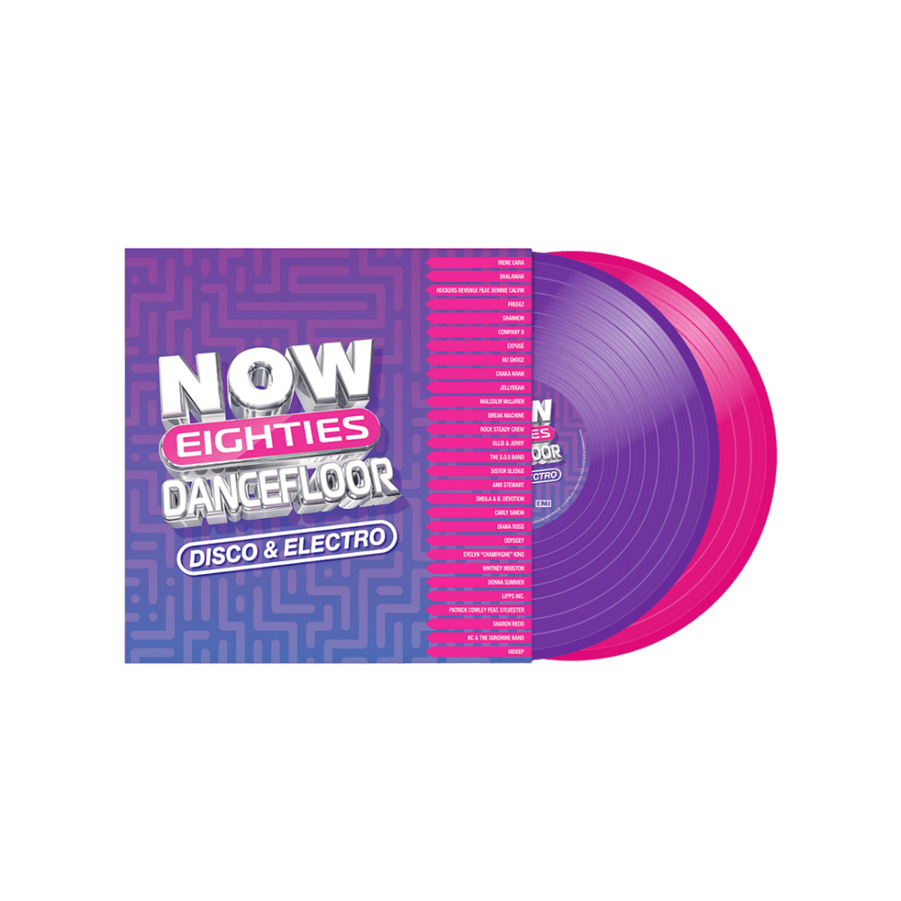 Various Artists - NOW Thats What I Call 80s Dancefloor: Disco & Electro Purple & Pink Double-Vinyl