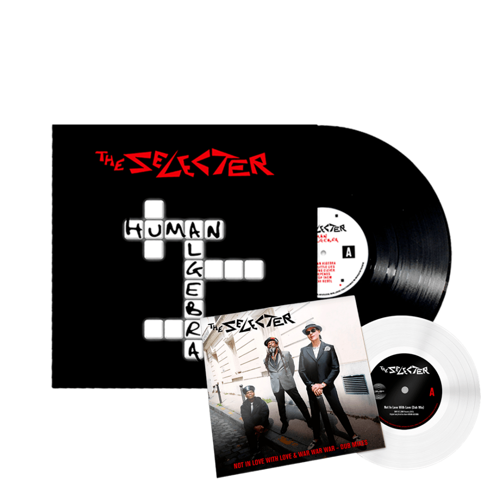 The Selecter Vinyl - Not In Love With Love & War War War Dub Mixes + Human Algebra Black Vinyl