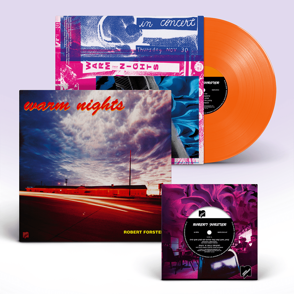 Robert Forster - Warm Nights Orange Colour Vinyl