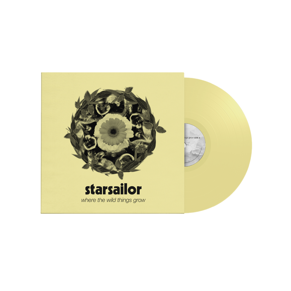 Starsailor Vinyl - Where The Wild Things Grow Sunflower Coloured Vinyl