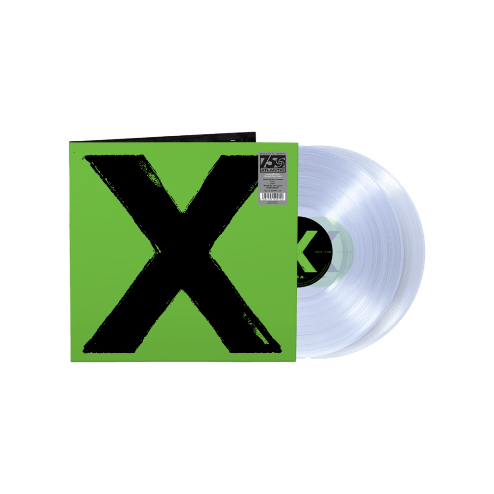 Ed Sheeran - X Crystal Clear Double-Vinyl