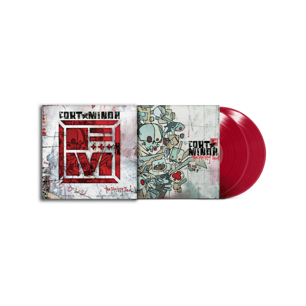 Fort Minor - The Rising Tied Deluxe Apple Red Double-Vinyl