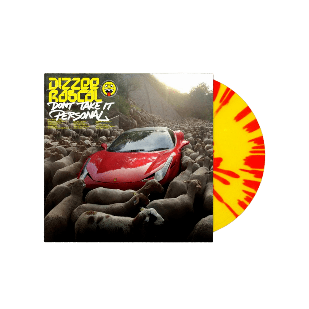 Dizzee Rascal - Dont Take It Personal Yellow Red Splatter Vinyl