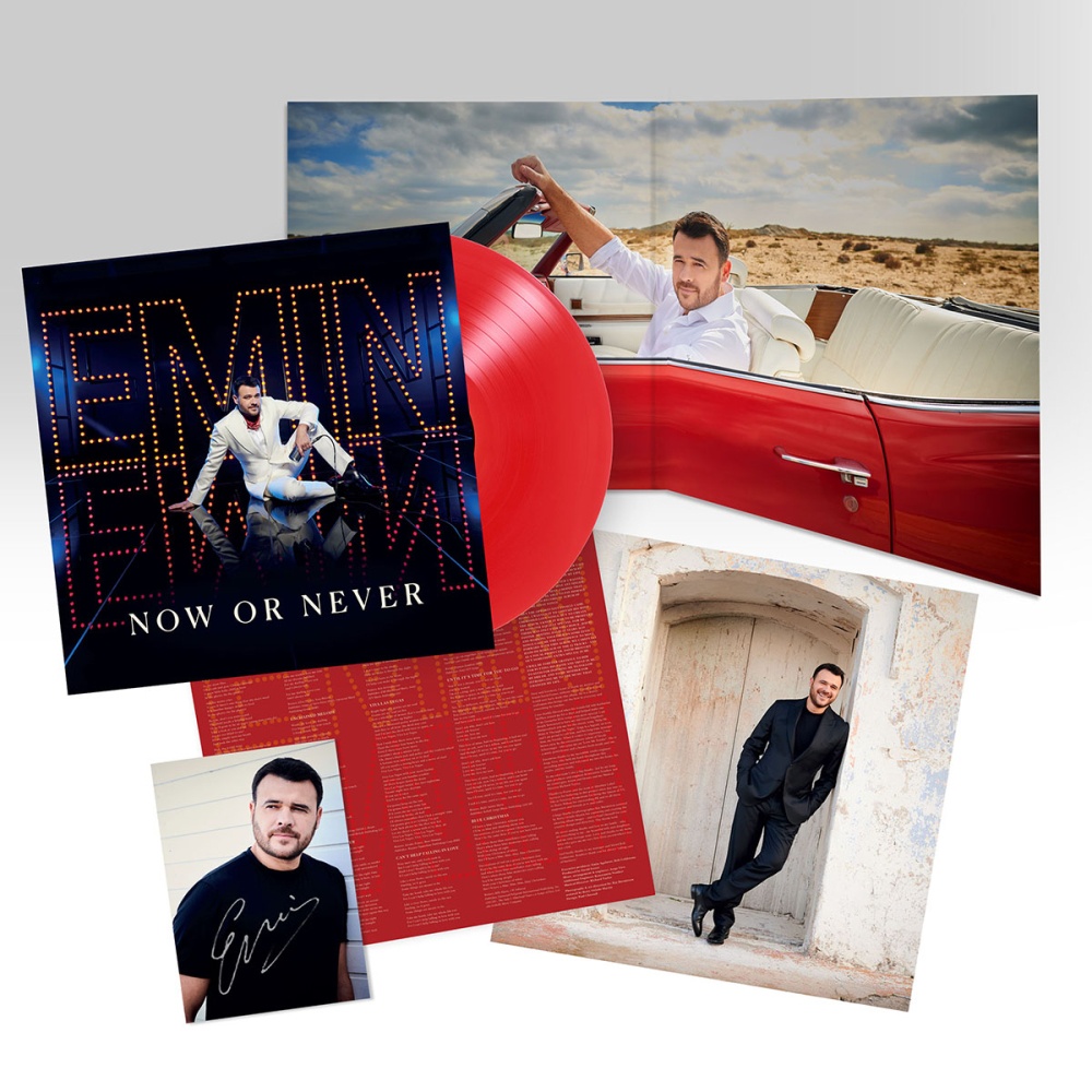 EMIN - Now or Never Red-Vinyl