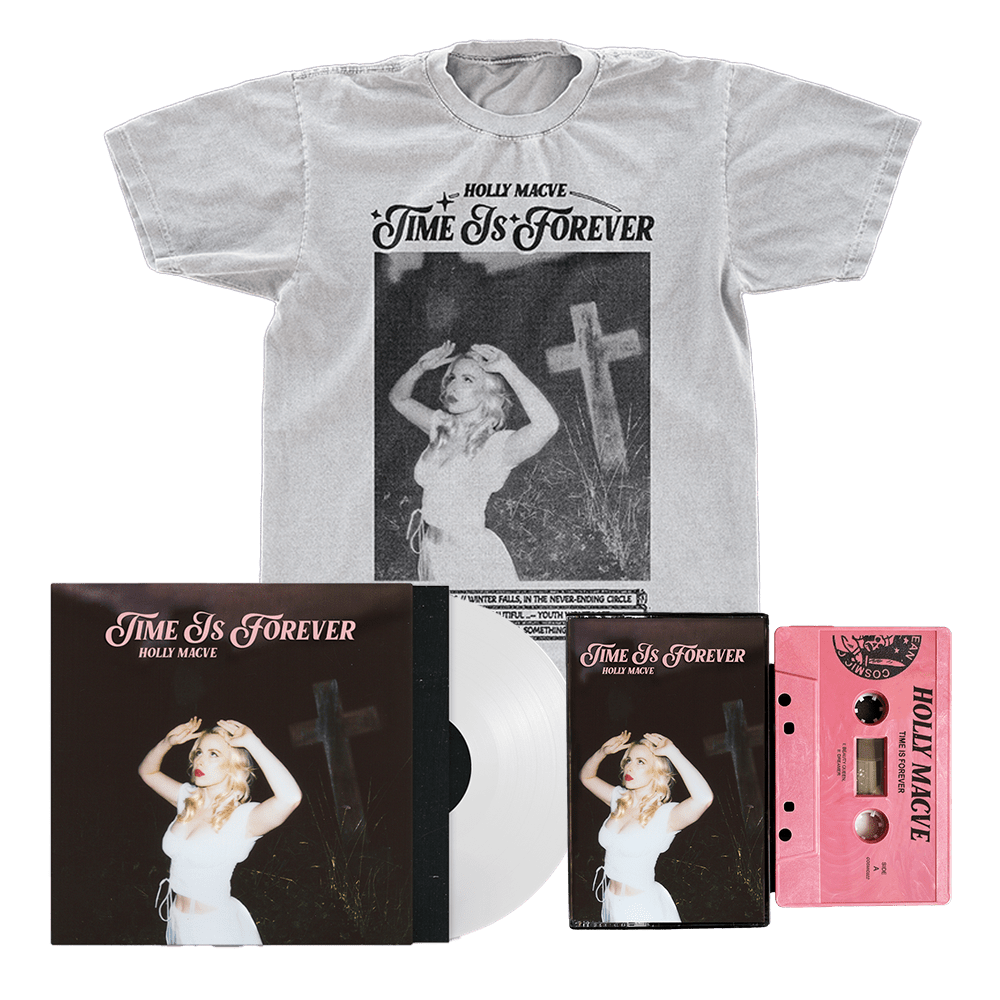 Holly Macve - Time Is Forever Vinyl-Cassette-Tee