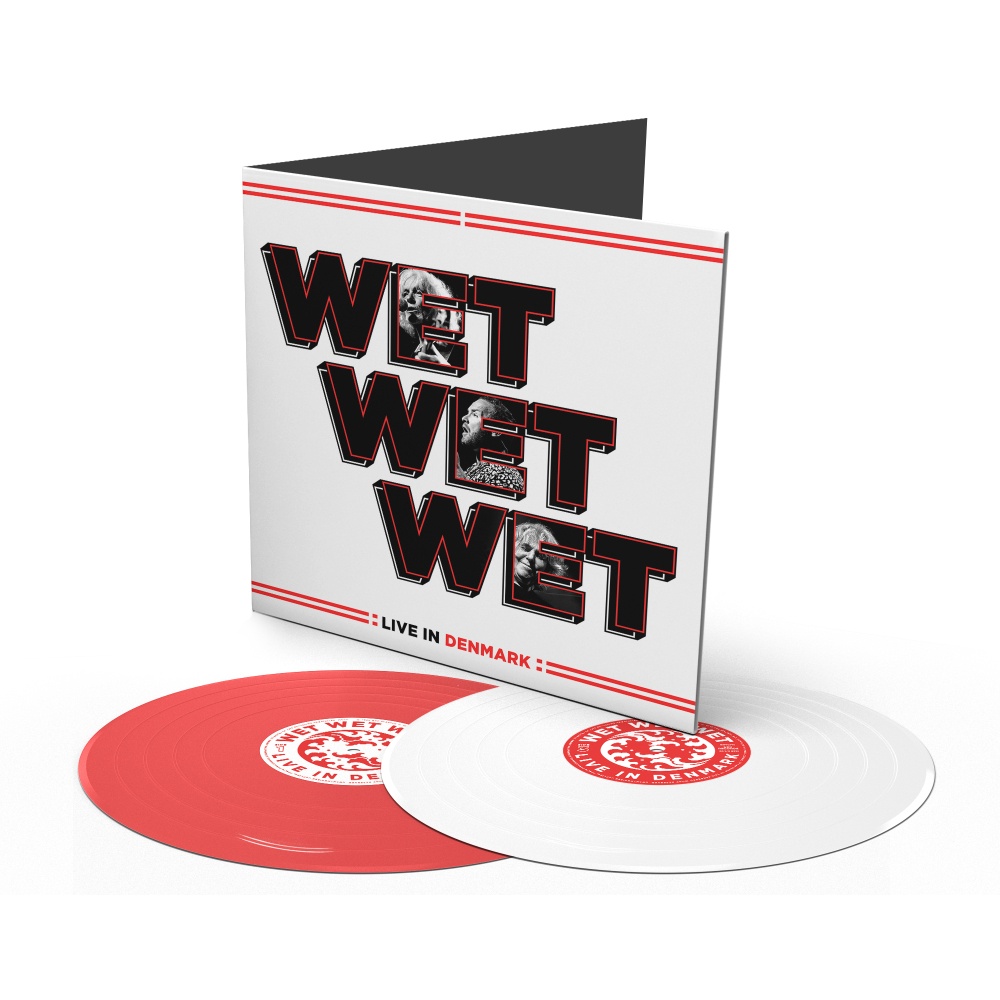 Wet Wet Wet - Live In Denmark Limited Edition Signed Double-Vinyl