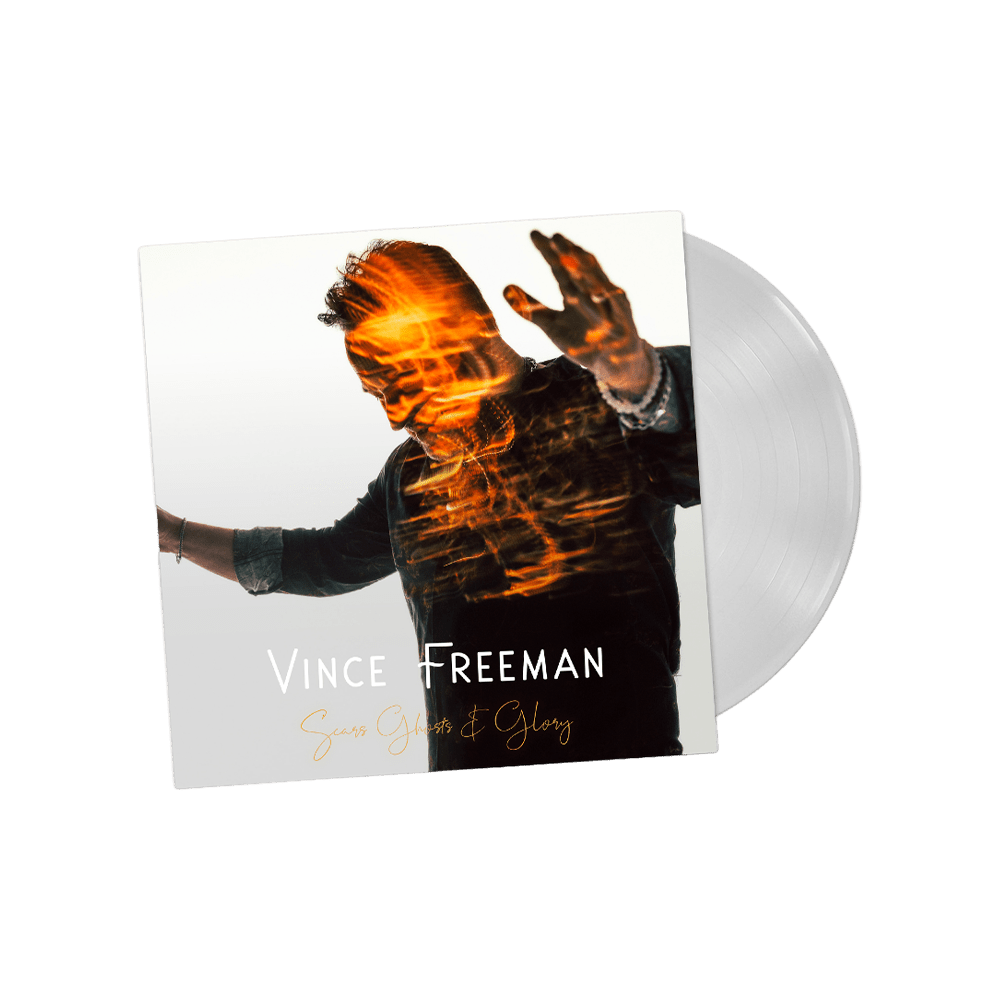 Vince Freeman - Scars-Ghosts & Glory Signed White Vinyl