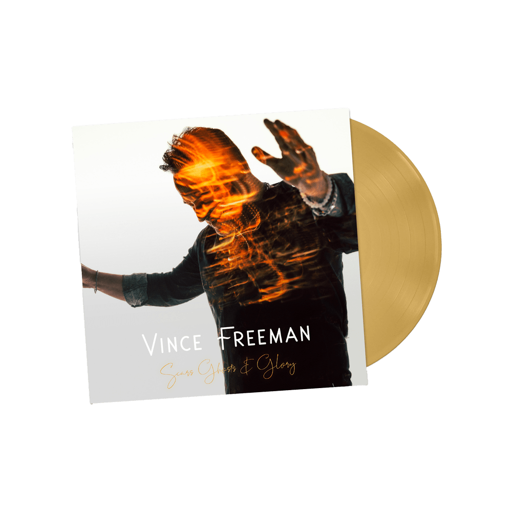 Vince Freeman - Scars-Ghosts & Glory Signed Gold Vinyl