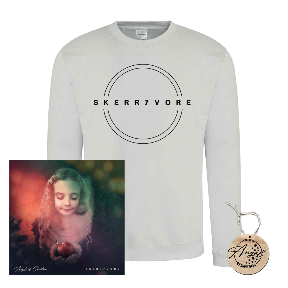 Skerryvore - Angel Of Christmas Digital Single + Bauble + Winter Edition Sweatshirt