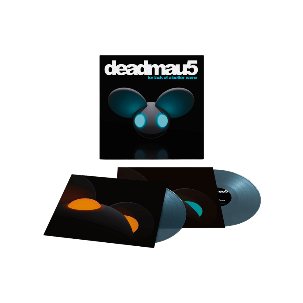 deadmau5 - For Lack Of A Better Name Transparent Blue Double-Vinyl